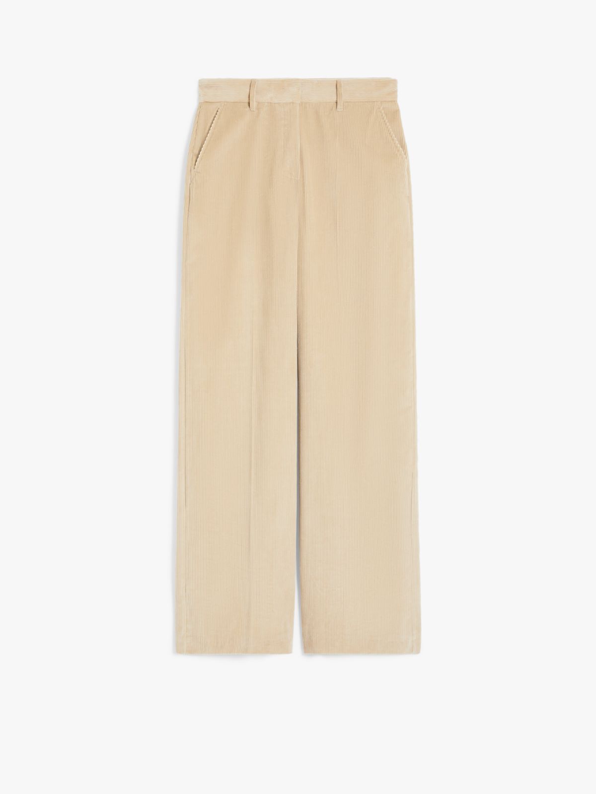 Weekend Pantalone wide leg in velluto Convenienza