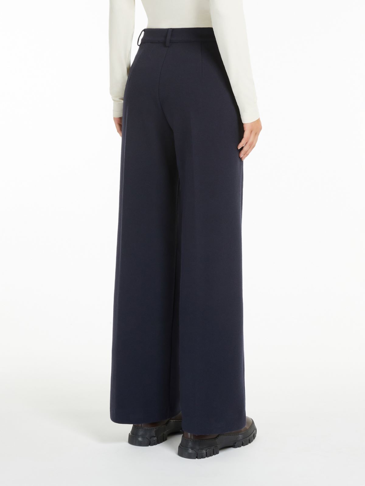 Weekend Pantalone in flanella jacquard Online