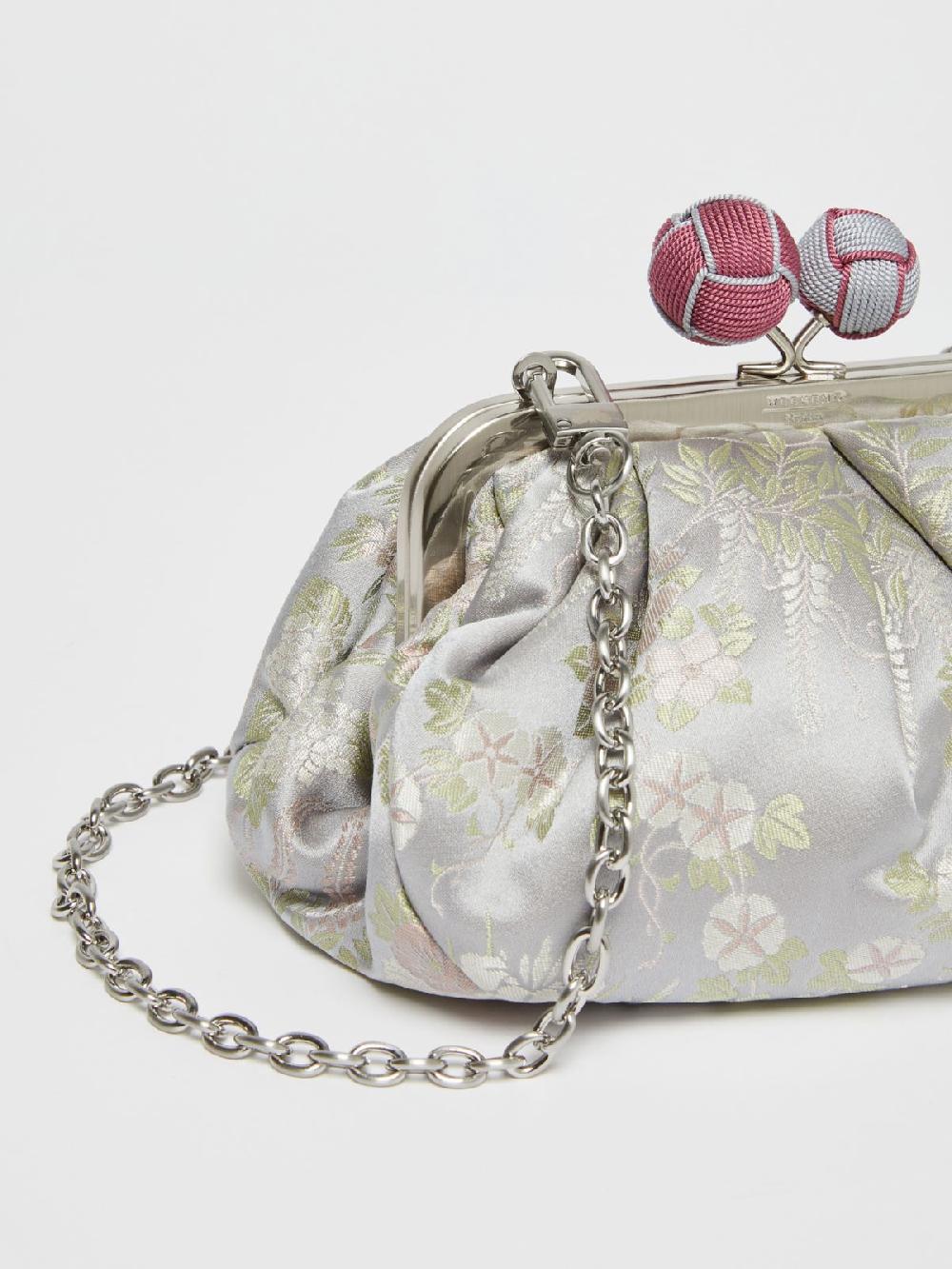 Weekend Pasticcino Bag Small in seta jacquard Vendita calda