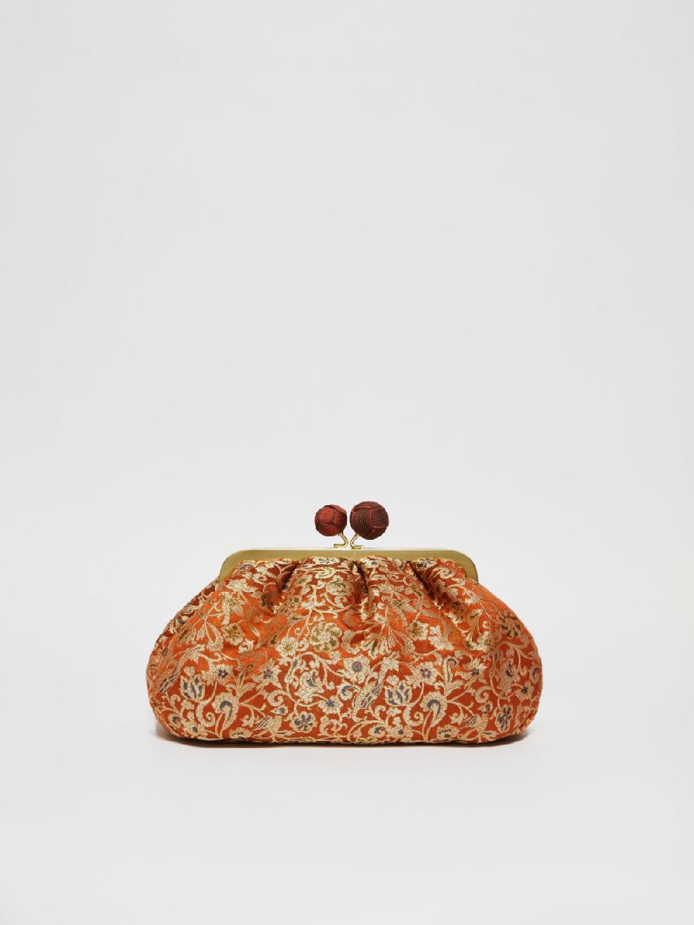 Weekend Pasticcino Bag Medium in seta jacquard Online Outlet