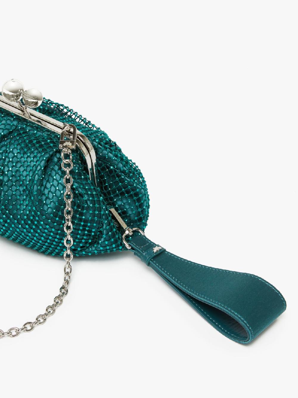 Weekend Pasticcino Bag Small in rete e strass Enormi risparmi