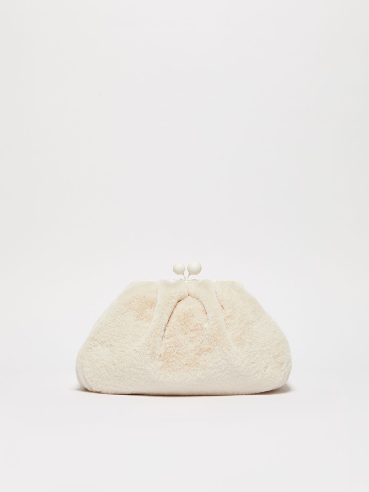 Weekend Pasticcino Bag Medium in tessuto extra soft furry Rilascio limitato