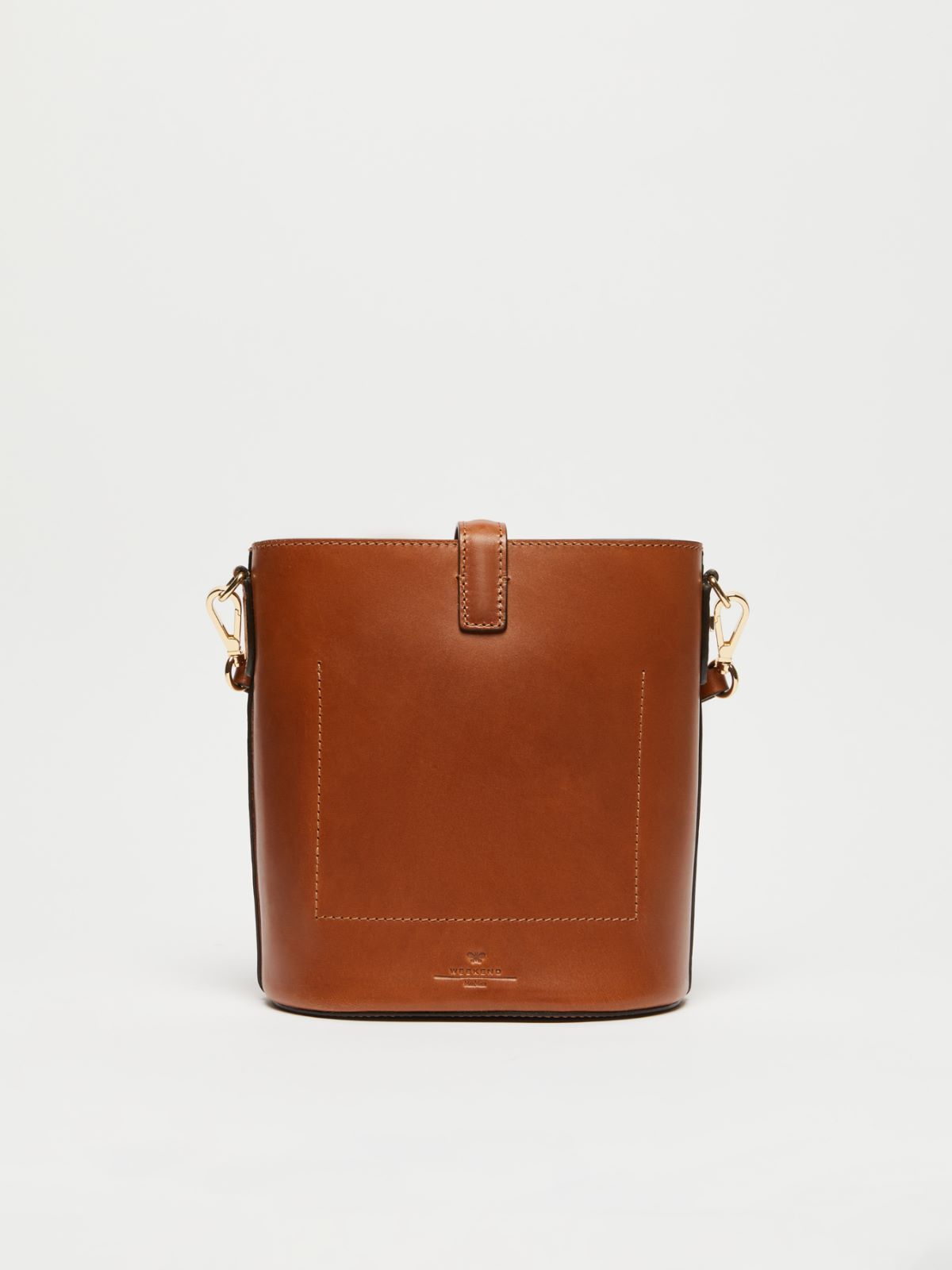 Weekend Borsa a secchiello piccola in cuoio Promozione temporanea