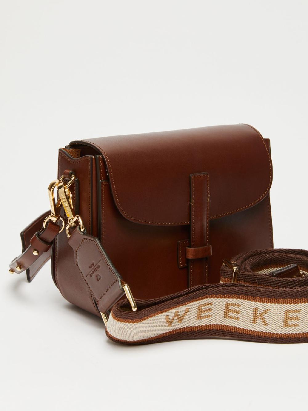 Weekend Borsa a tracolla piccola in cuoio Fino al 60% di sconto