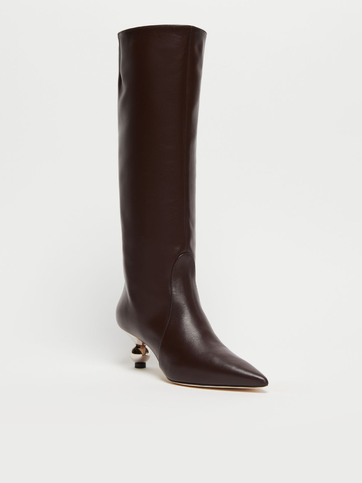 Weekend Stivale in pelle liscia Fino al 55% di sconto