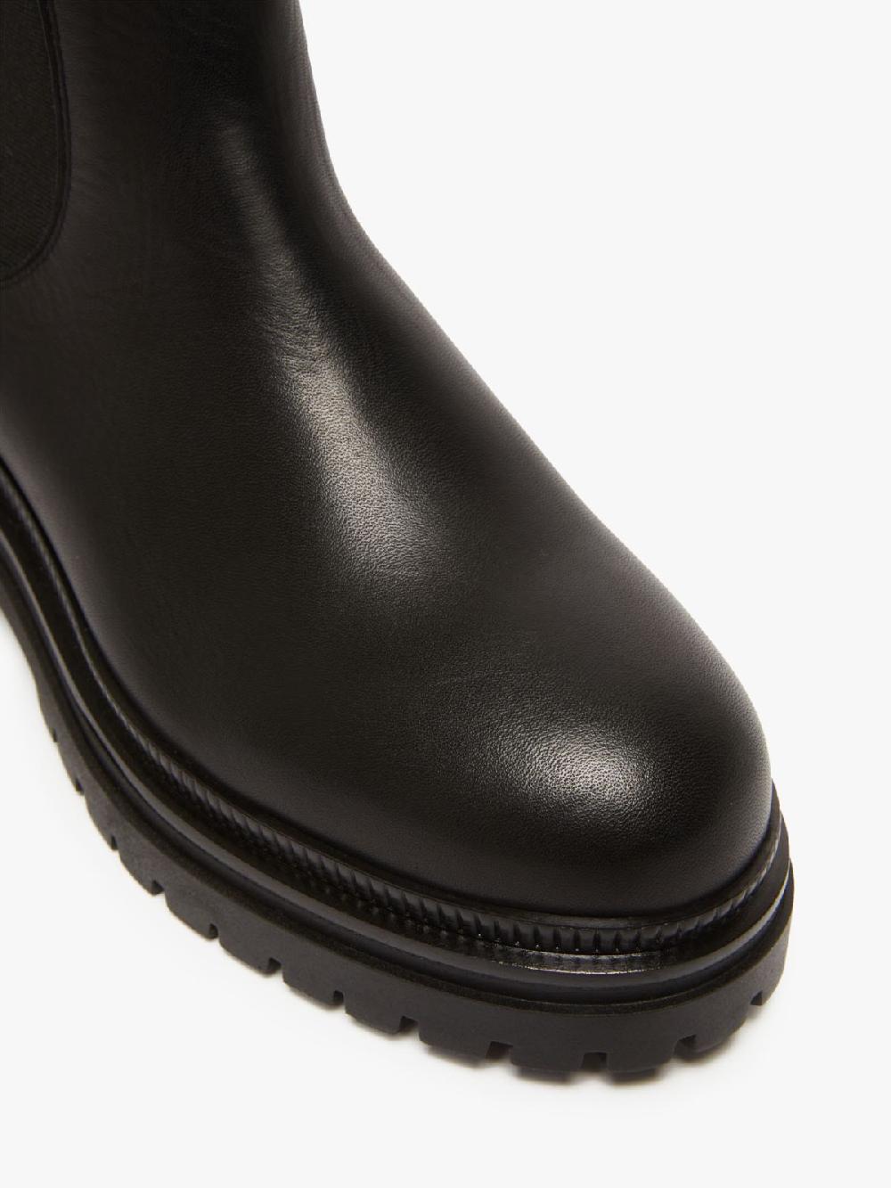 Weekend Ankle boot in pelle semilucida 50% di sconto con spedizione gratuita