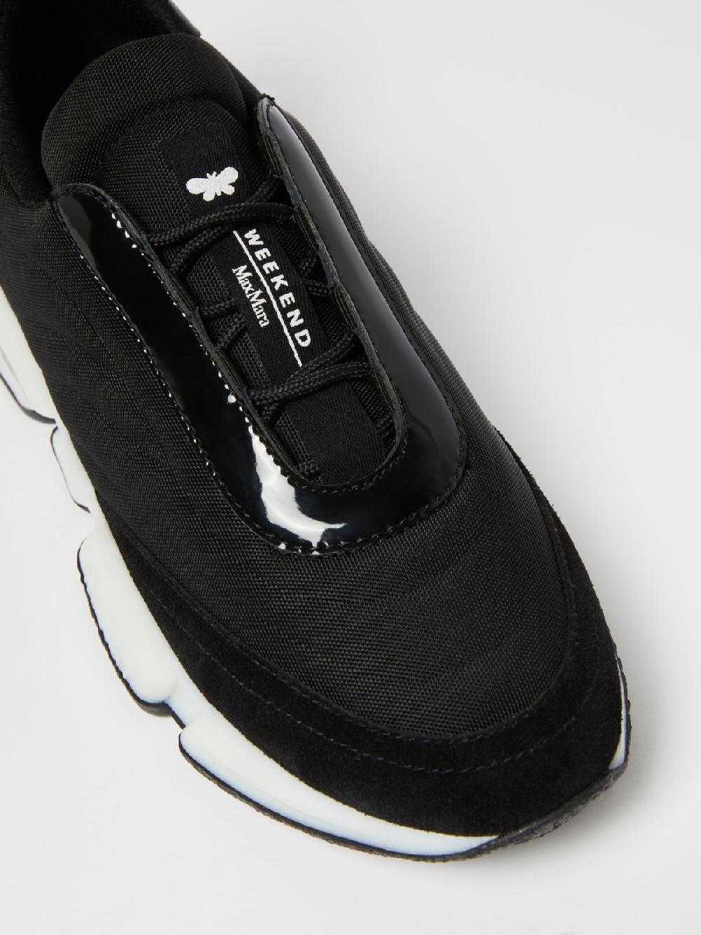 Weekend Running in nylon vernice e pelle Promozione