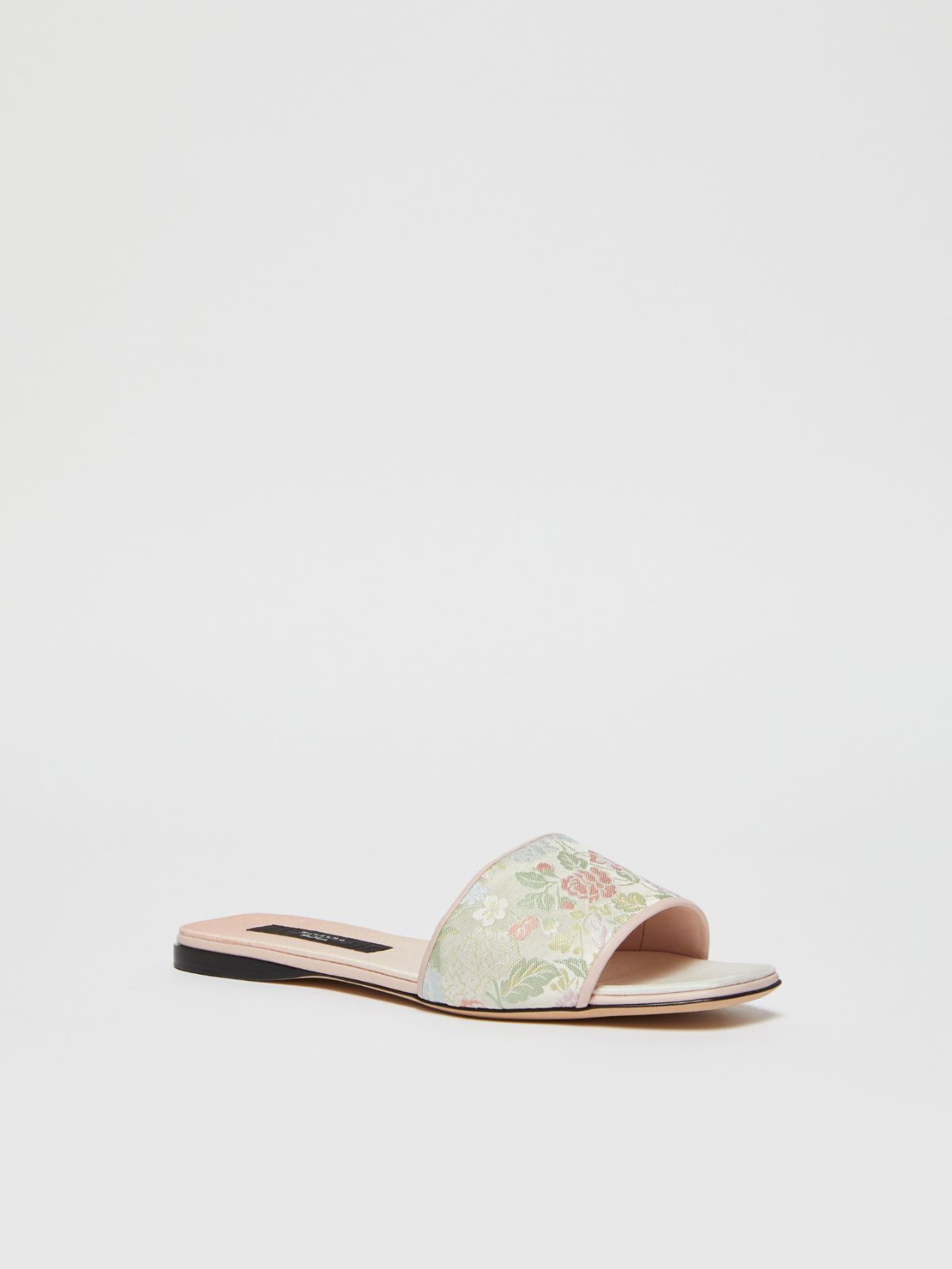 Weekend Sandalo flat in seta jacquard Shopping Online