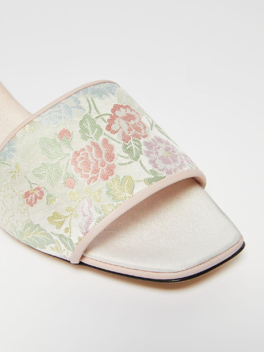 Weekend Sandalo flat in seta jacquard Shopping Online