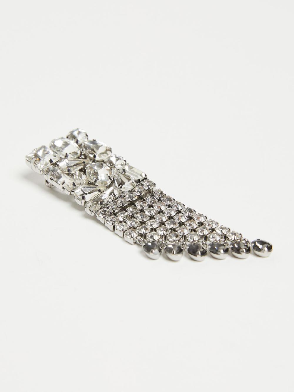 Weekend Spilla in metallo e strass Sconto