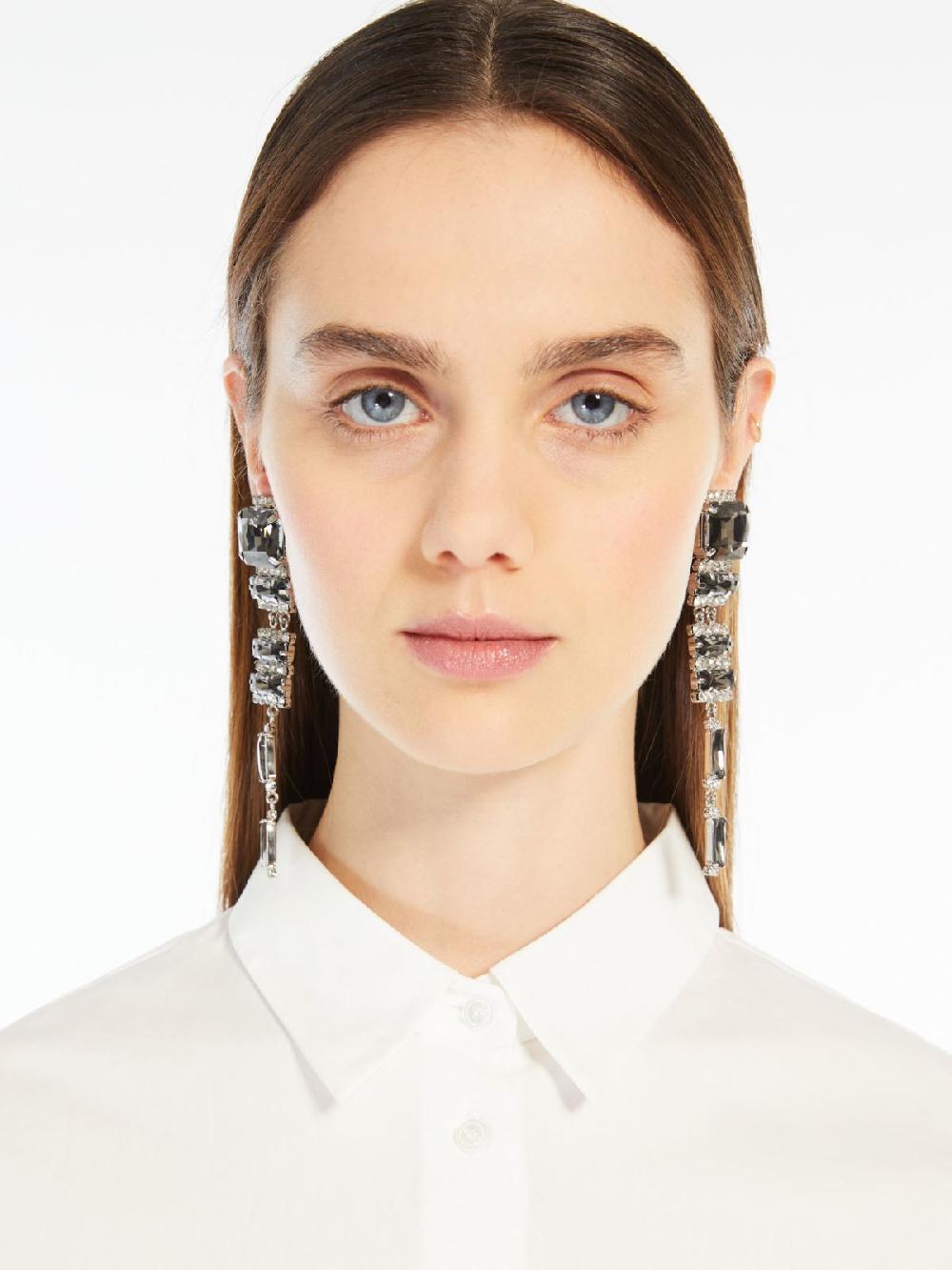 Weekend Orecchini pendenti con strass Online