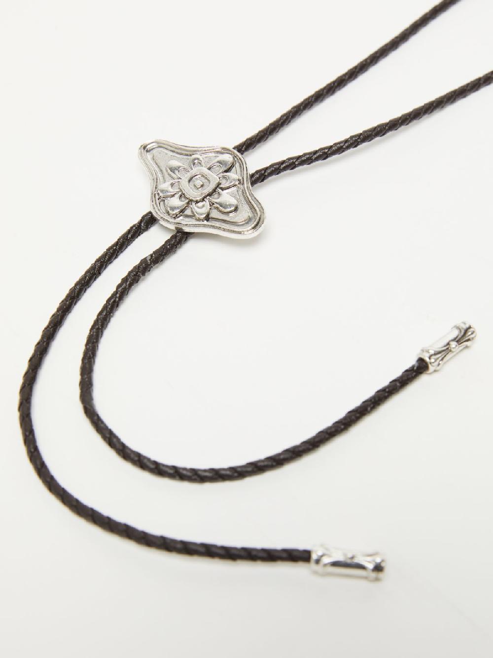 Weekend Collana bolo in tessuto spalmato Fornitura limitata