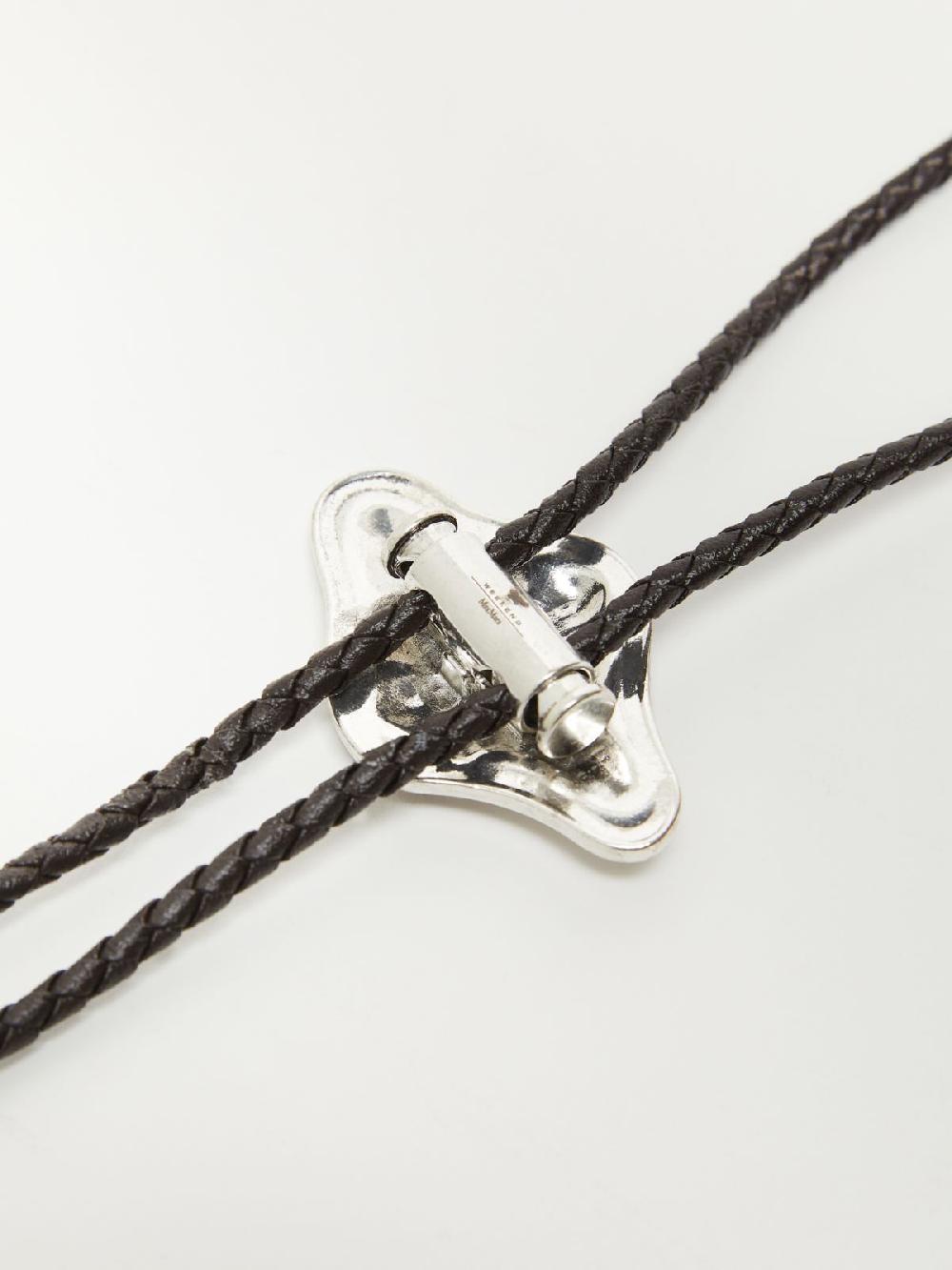Weekend Collana bolo in tessuto spalmato Fornitura limitata
