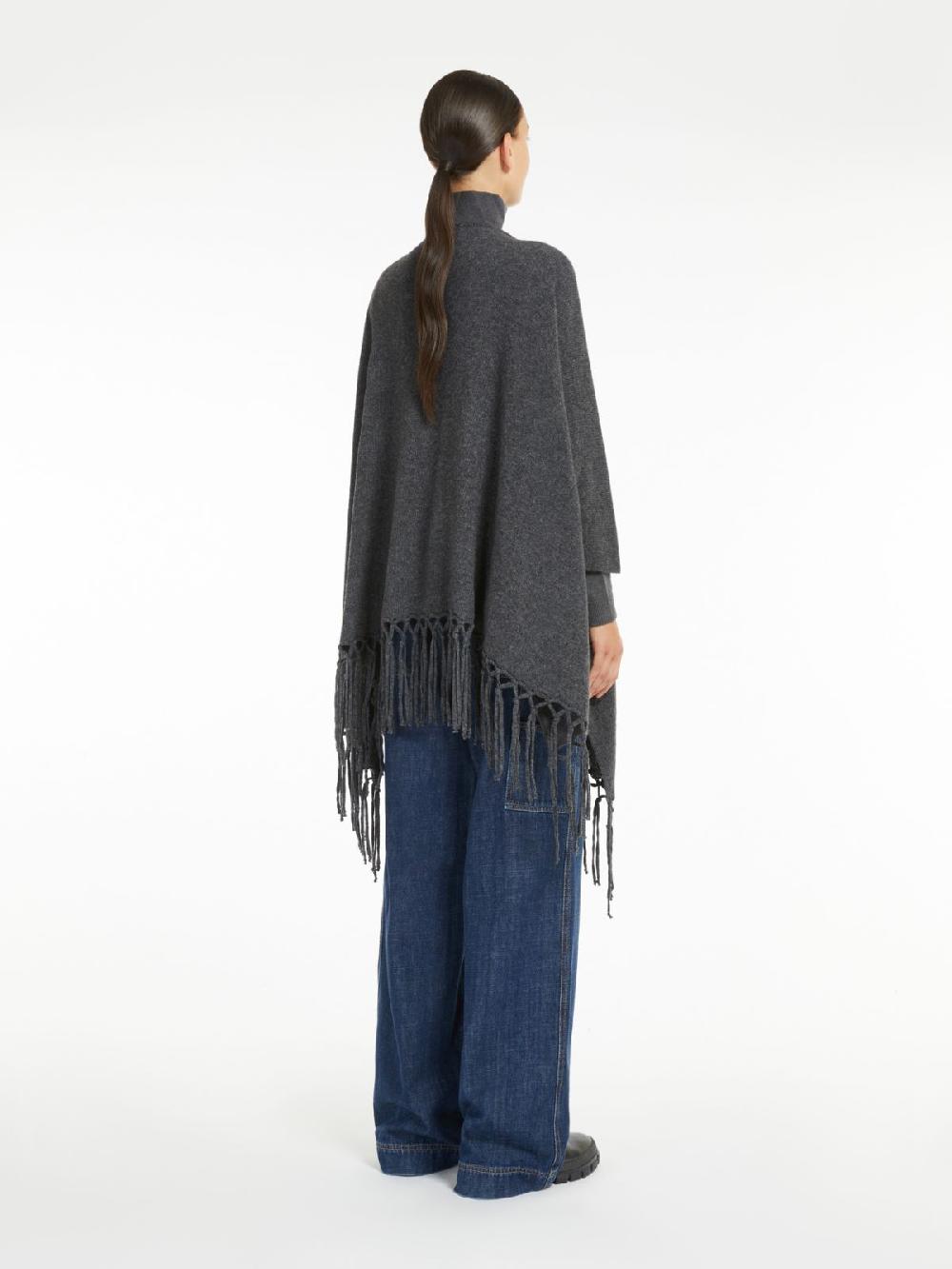 Weekend Poncho in pura lana Offerta natalizia