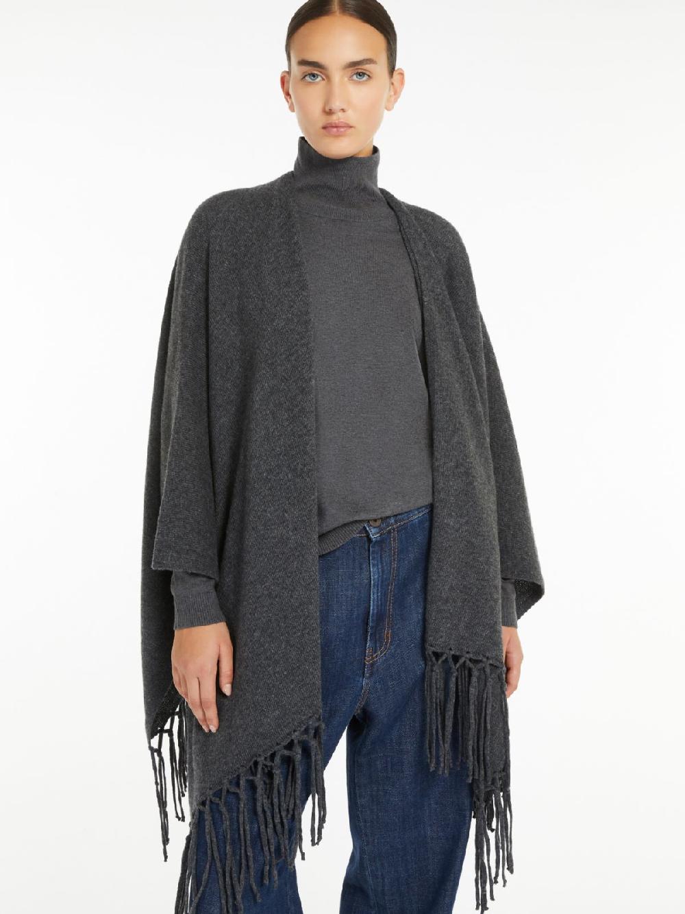Weekend Poncho in pura lana Offerta natalizia