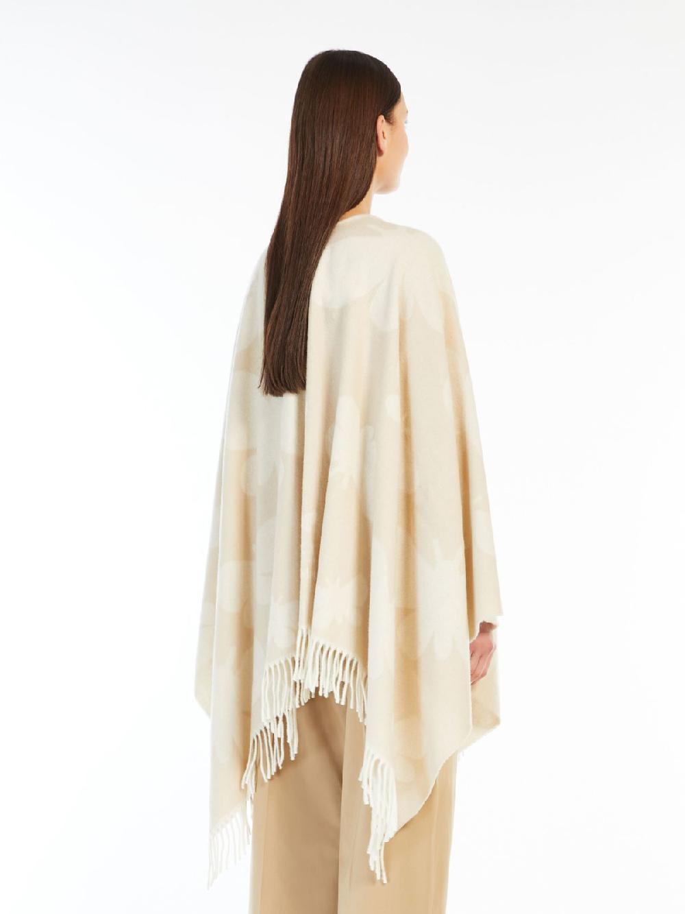 Weekend Poncho in lana jacquard Bestseller