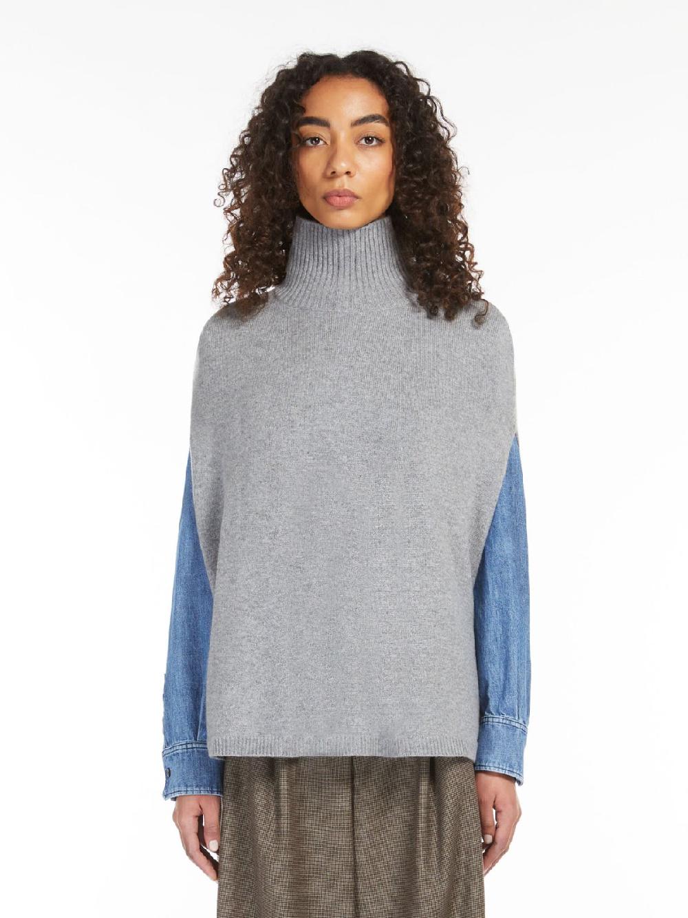 Weekend Poncho dolcevita in cachemire Prezzo basso