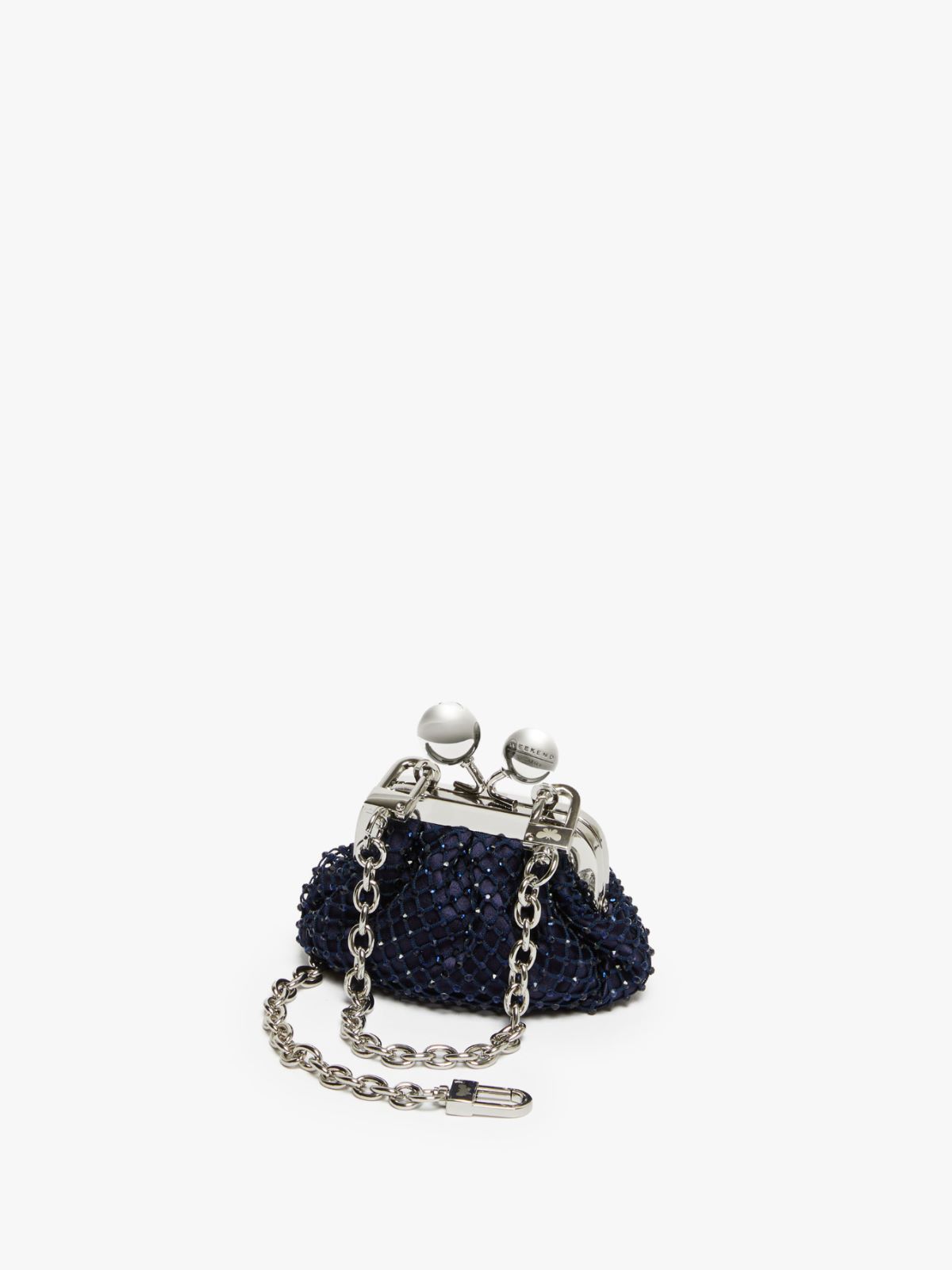 Weekend Pasticcino Bag Nano in raso con strass Promozione temporanea