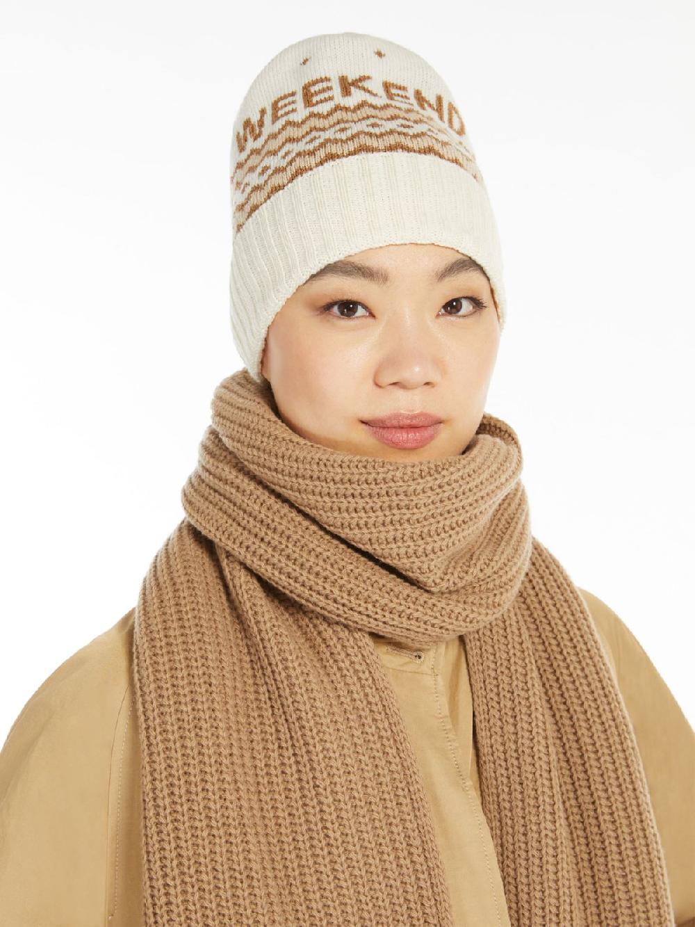 Weekend Berretto in lana jacquard Italia