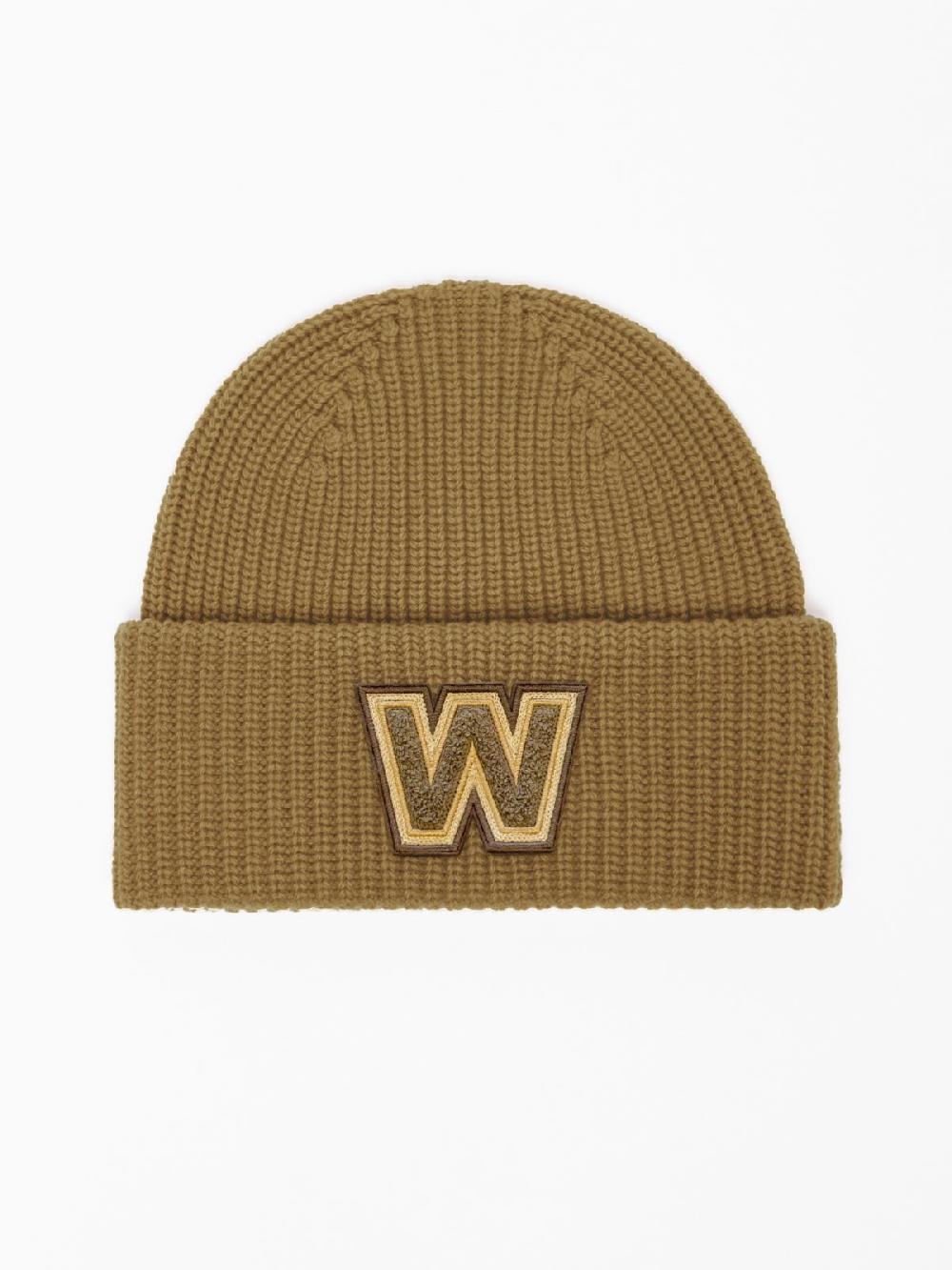 Weekend Beanie in lana con logo In Linea