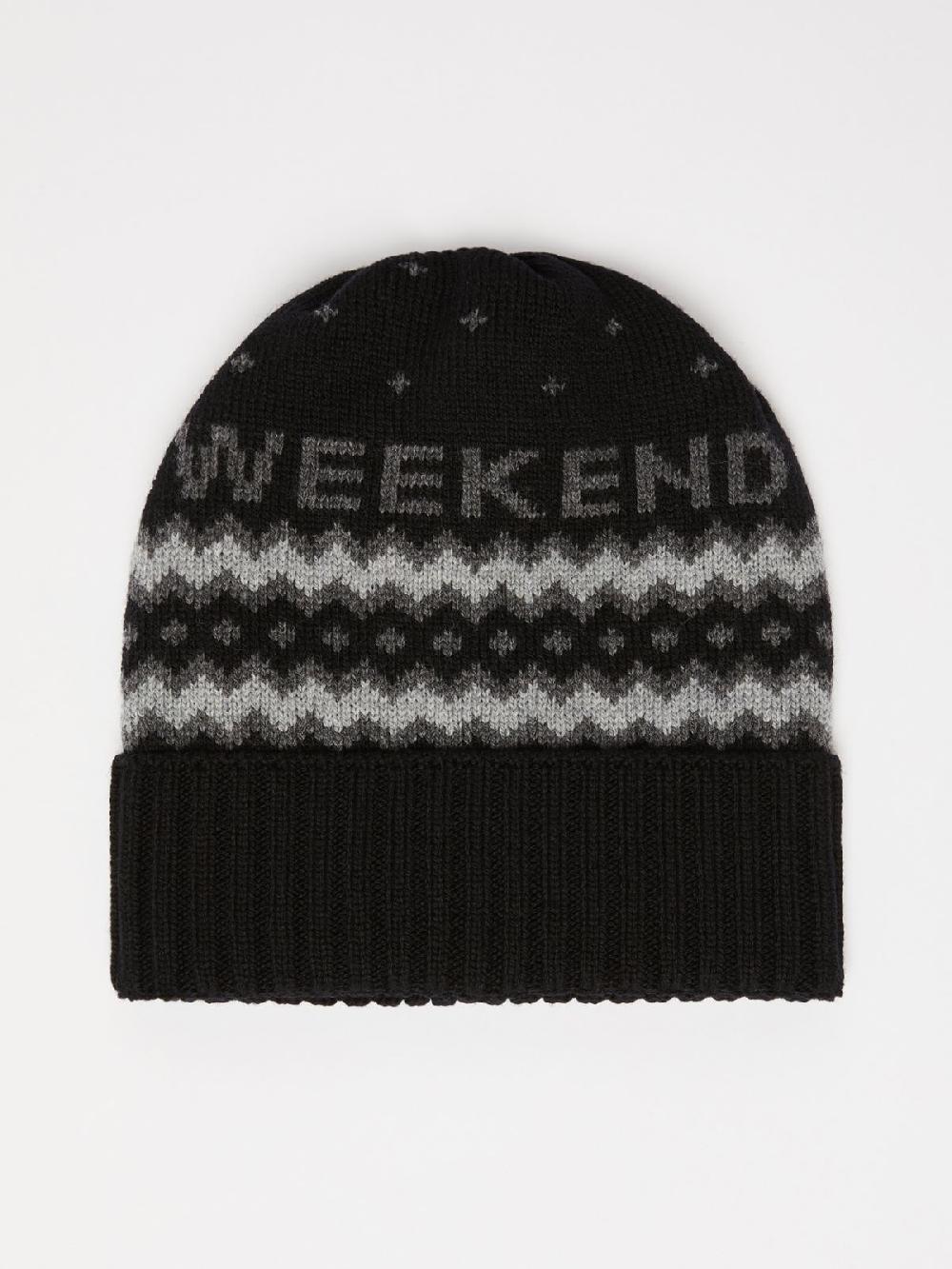 Weekend Berretto in lana jacquard Qualità