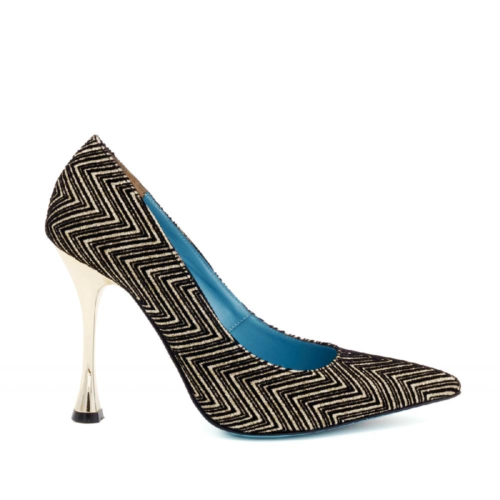 Amalfi by rangoni Décolleté Simply in velluto oro Saldi