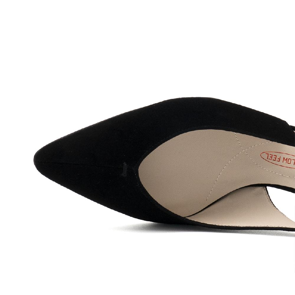 Amalfi by rangoni Slingback Panarea nere In Linea