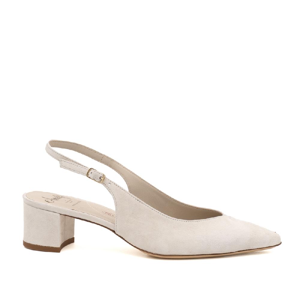 Amalfi by rangoni Slingback Panarea bianche Nuovo